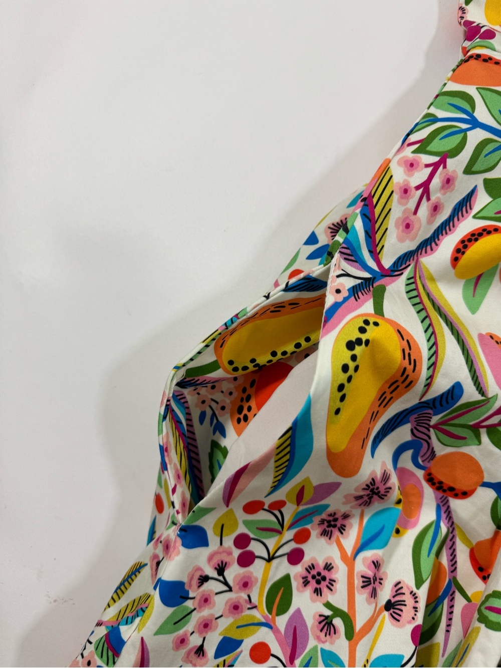 Hutch Bandeau Romper Anthropologie Floral Tropical Mango - Picture 8 of 11